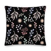 Bohemian Christy Decorative Throw Pillow Cushion - Black, Pillow, $ 64.50, A Moment Of Now™